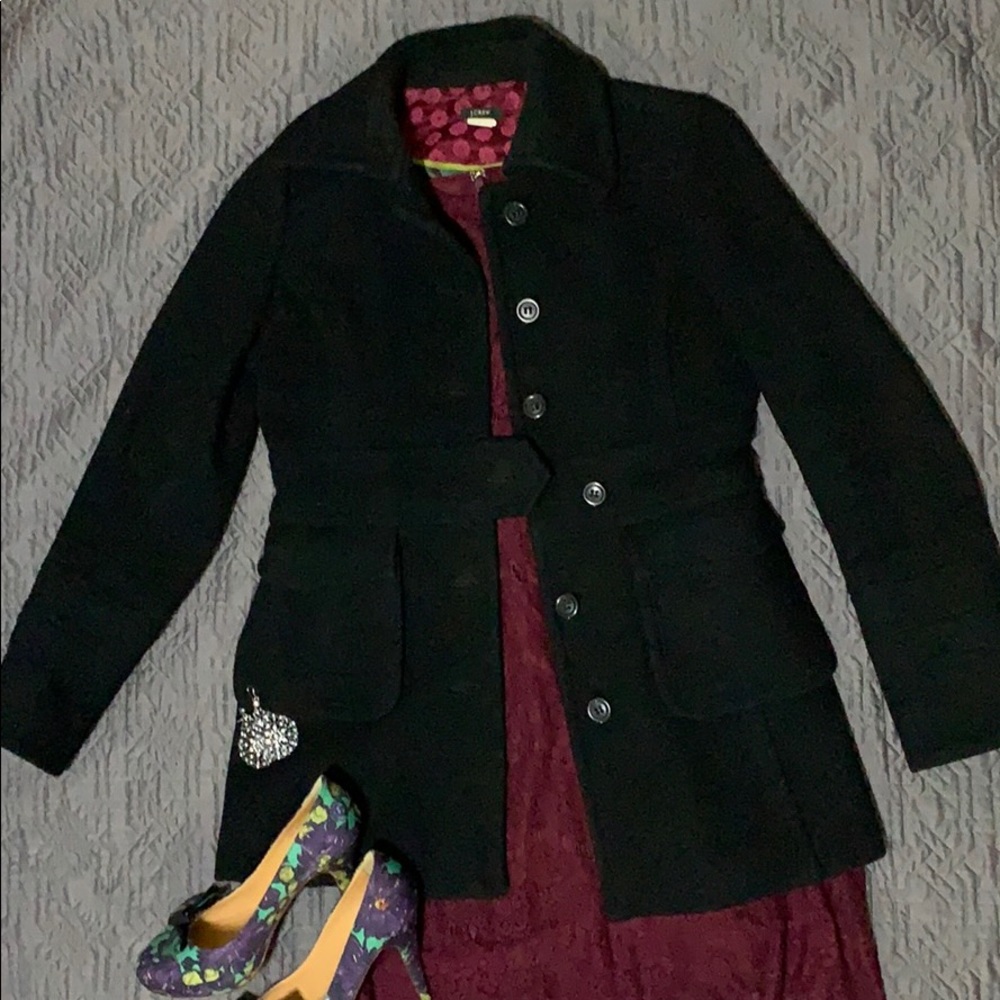 J.Crew Long Peacoat